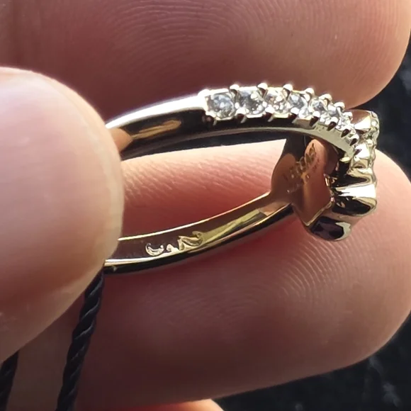 New La Medusa Crystal Ring Sz 25 (Us 11) Retails $295 Currently - Picture 7 of 8